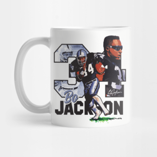 Sports Mug - Bo Jackson Tee T-shirt by goderslim